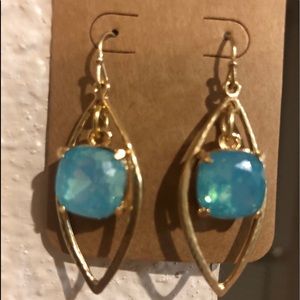 Gold and Tooaz earrings